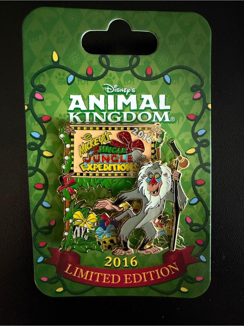 Disney’s Animal Kingdom Limited Edition Rafiki Pin
